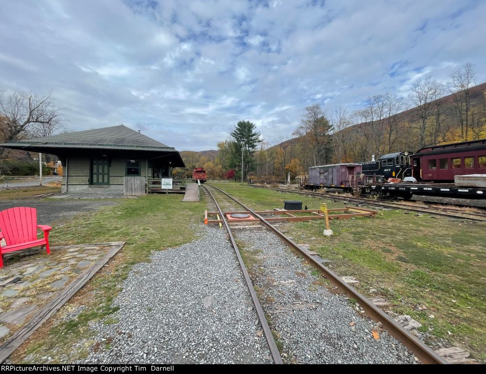 Phoenicia, NY station, and yard